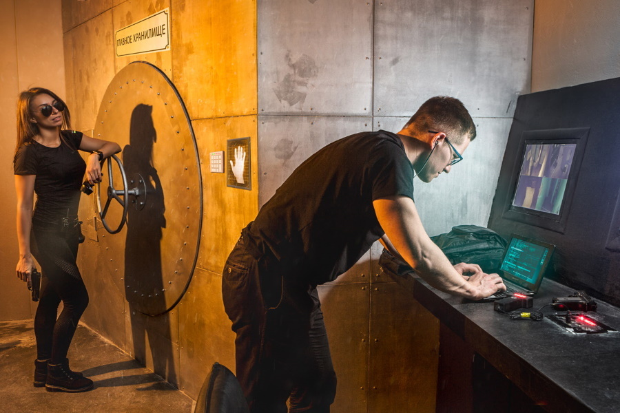 Квест в реальности Ограбление банка от компании Элизиум Квест в реальности Ограбление банка от компании Элизиум